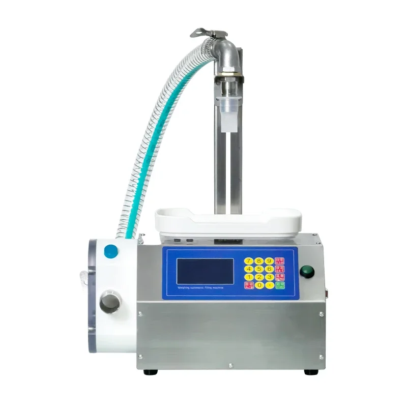 220V/110V Flow Weighing Type Fully Automatic Dispensing Filling Machine Honey Sesame Sauce Edible Oil Glue Viscous Liquid CSY-A3