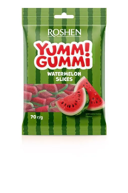 Roshen Żelki YUMMI GUMMI watermelon 70 g