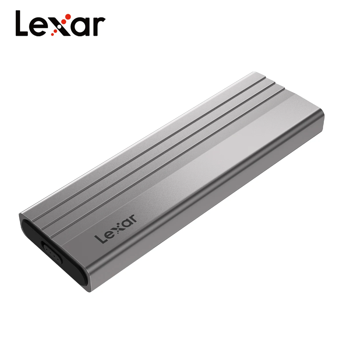 Original Lexar E300 M.2 SSD Enclosure USB 3.2 Gen 2 Type C 10Gbps Mobile Hard Disk Case For NVMe M.2 SSD M Key/B+M Key