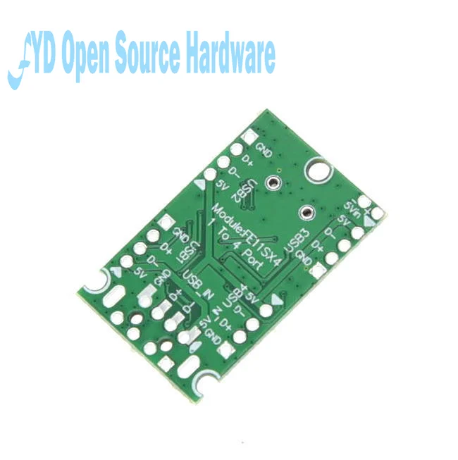 Industrial-grade USB 2.0 expansion module HUB hub 1 minute 4 1 drag 4 interface adapter development board drive