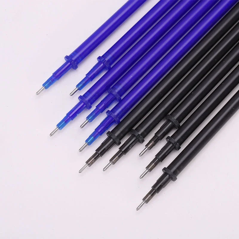 20 Chiếc Xong Xóa Được Gel Refill 0.35Mm Đen/Xanh Dương/Đỏ/Xanh/Tím/Cam Mực ma Thuật Viết Xong Xóa Được Bút Nạp Lại Trường Viết Tiếp Liệu