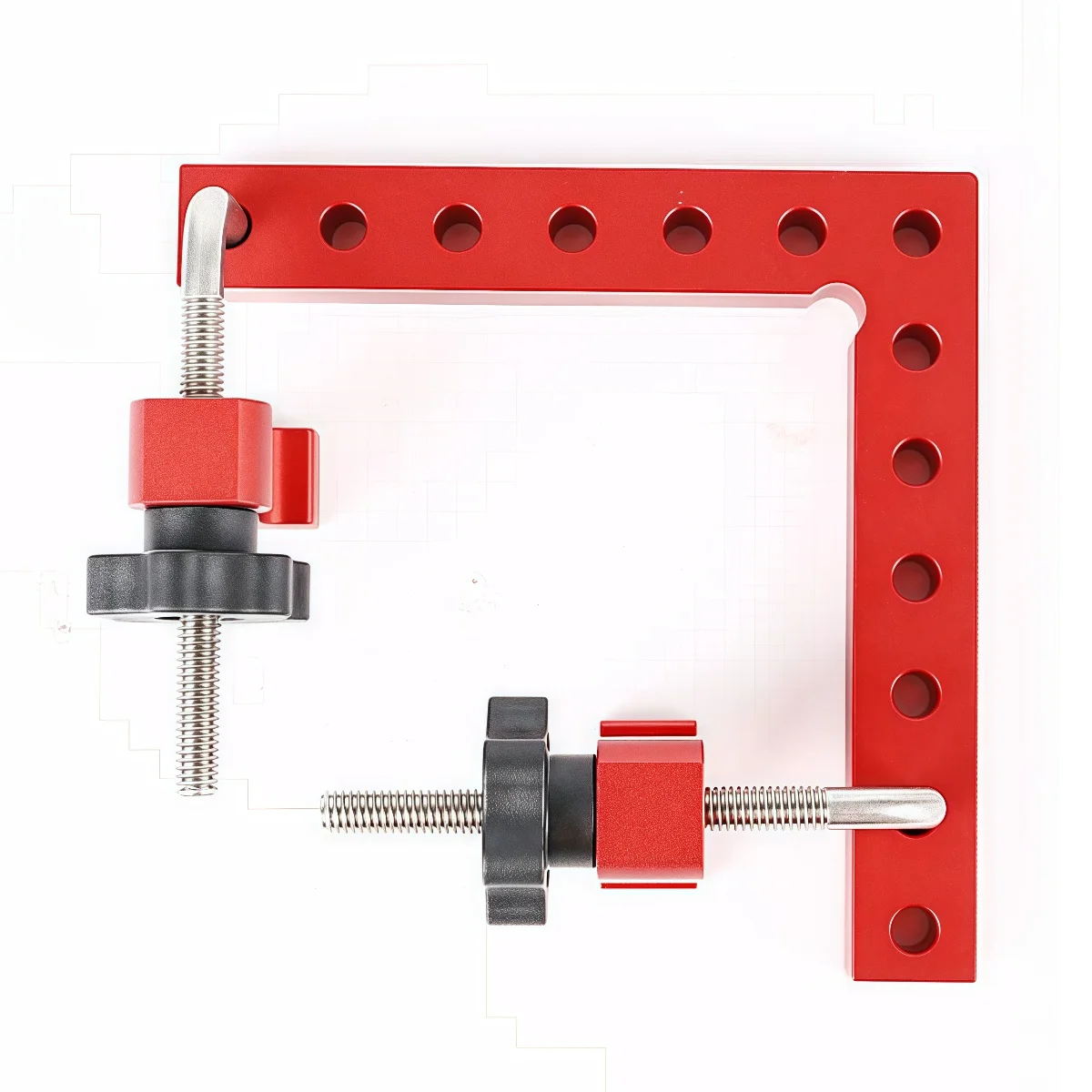 Kątownik stolarski 90 stopni 120/140/160 mm, zacisk kątowy, aluminiowy klips mocujący, narzędzie do mocowania narożników w drewnie.