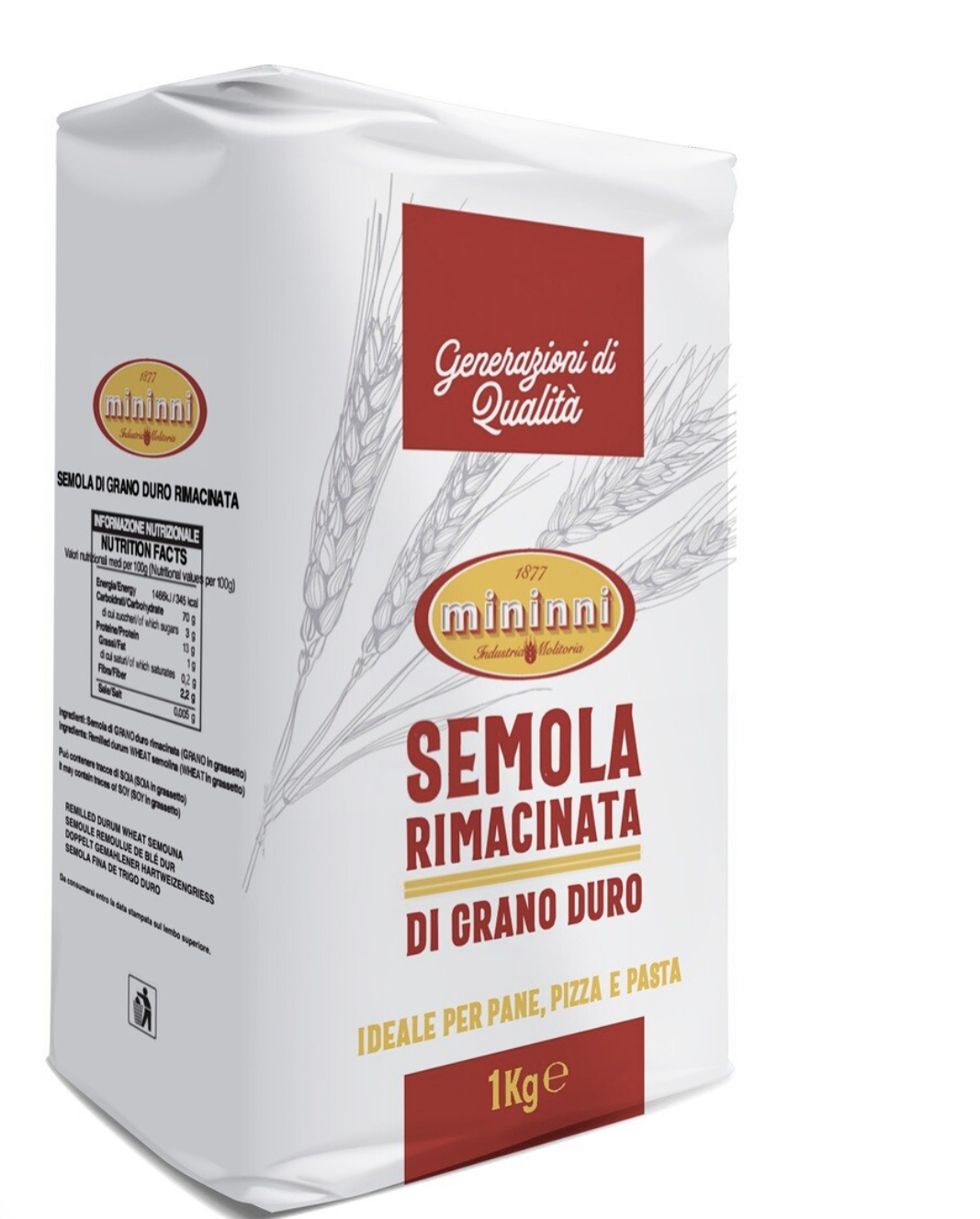 Flour Semola RidinMidi Grand Flats, 1kg, Minin