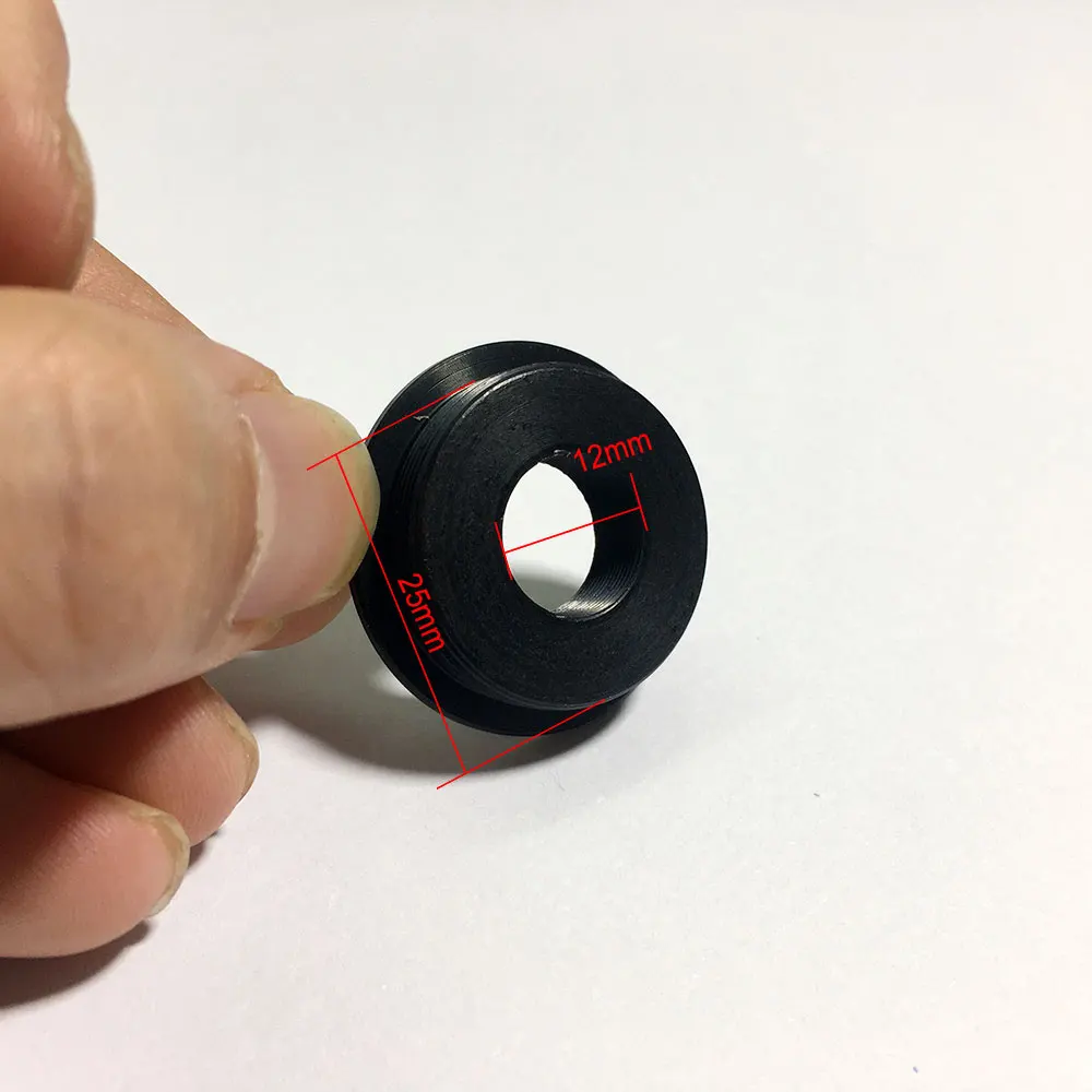Металлический адаптер для крепления объектива M12/C M12/CS из цинкового сплава, переходное кольцо для крепления M12 на C CS для камеры видеонаблюдения