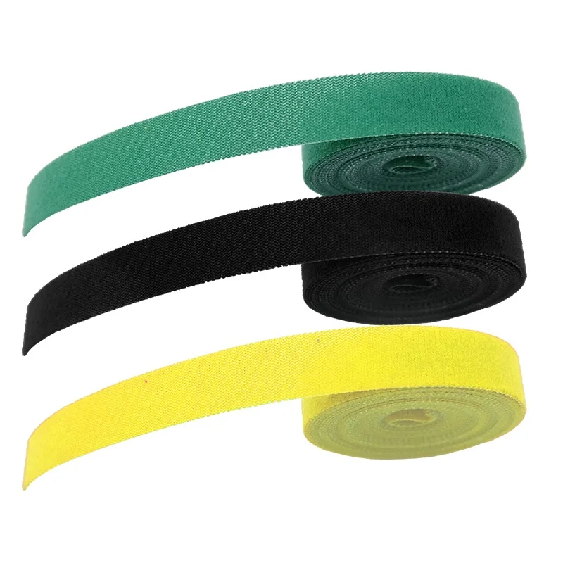 1/5M Dây Cáp Có Thể Tái Sử Dụng Keo Dán Móc Vòng Lưng Dây Nylon Dây Đeo Người Tổ Chức Tự Giữ Kẹp Quản Lý Dây dây Thắt
