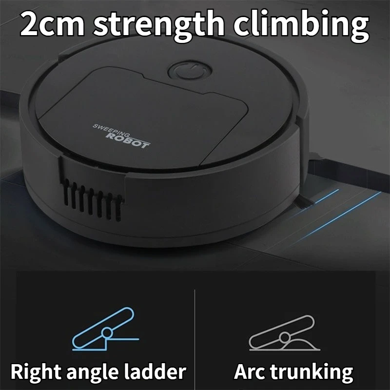Trapeador de succión 3 en 1, hogar perezoso, robot de barrido inteligente, barredora automática, regalo, Mini aspirador