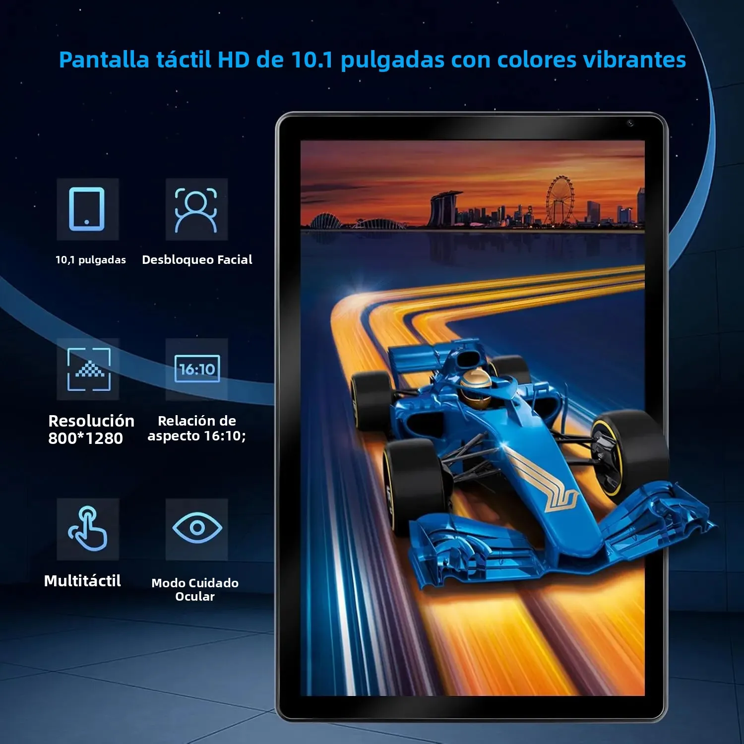 Tableta de 10 pulgadas Android 15 A523 tabletas de 8 núcleos 24GB + 128GB 1TB expansión WiFi 6 5MP + 8MP Stylus teclado ratón auriculares PC PAD Set