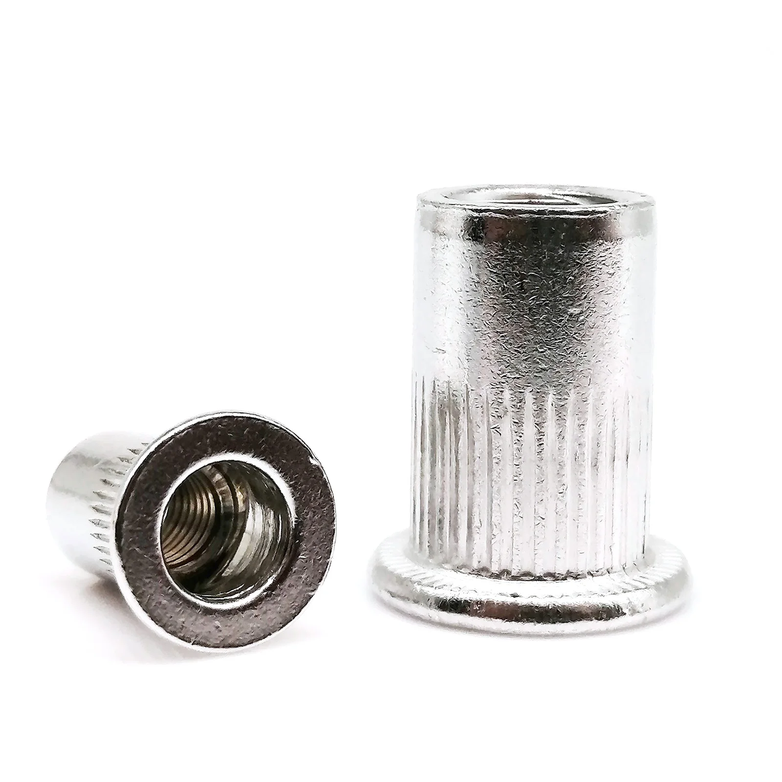 70/205 unids/caja tuerca de remache de inserción de aluminio Nutsert Mix M3 M4 M5 M6 M8 juego de tamaños surtido Kit cabeza plana de alta calidad