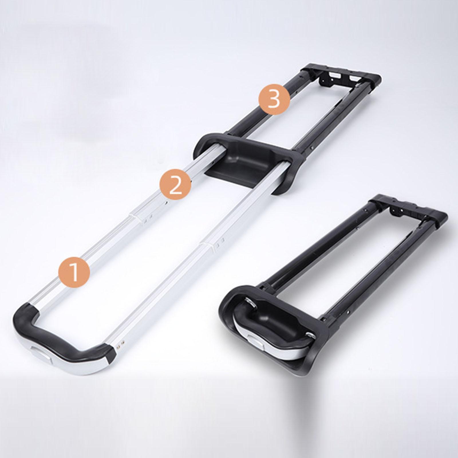 Folding Cooler Replacement Handle, Parts Pull Rod, Heavy Duty adjustable for Luggage Case Hand trolley Cart Ice Bucket Suitcase