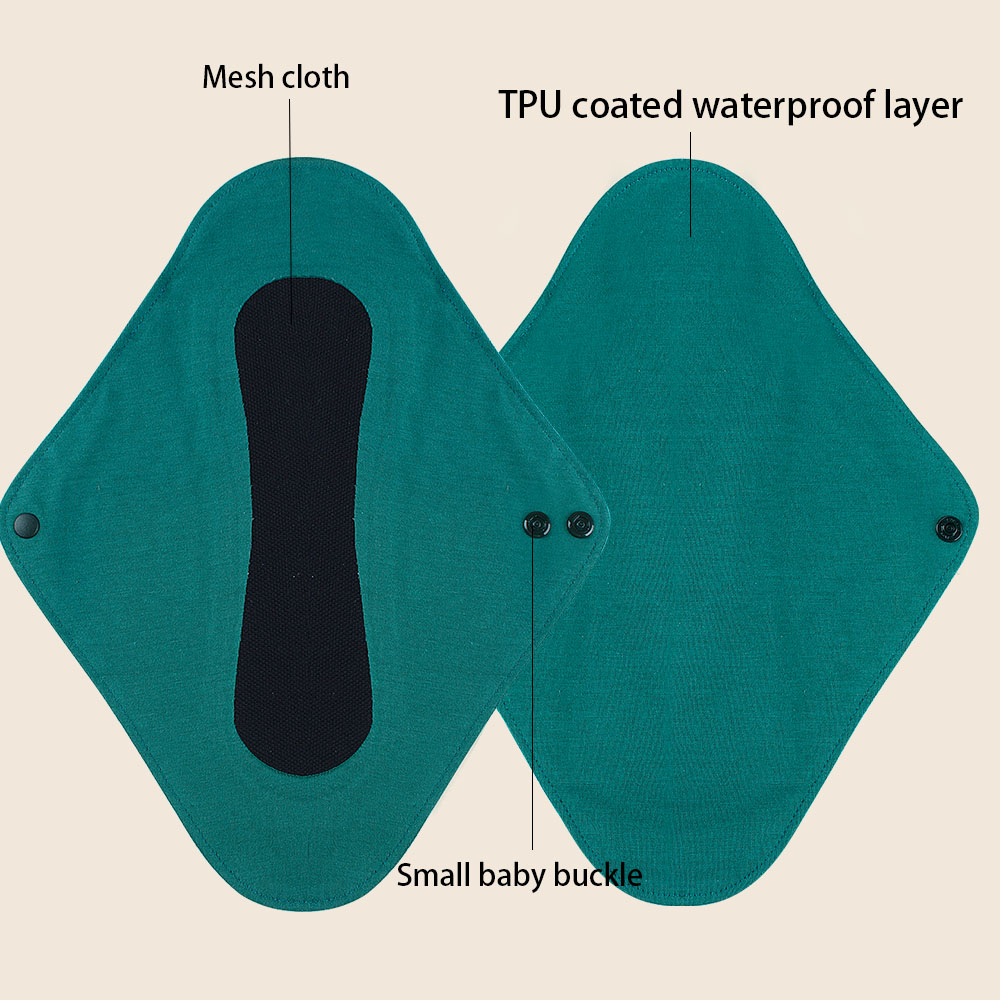 1 шт., бесшовная прокладка для менструации, из графина