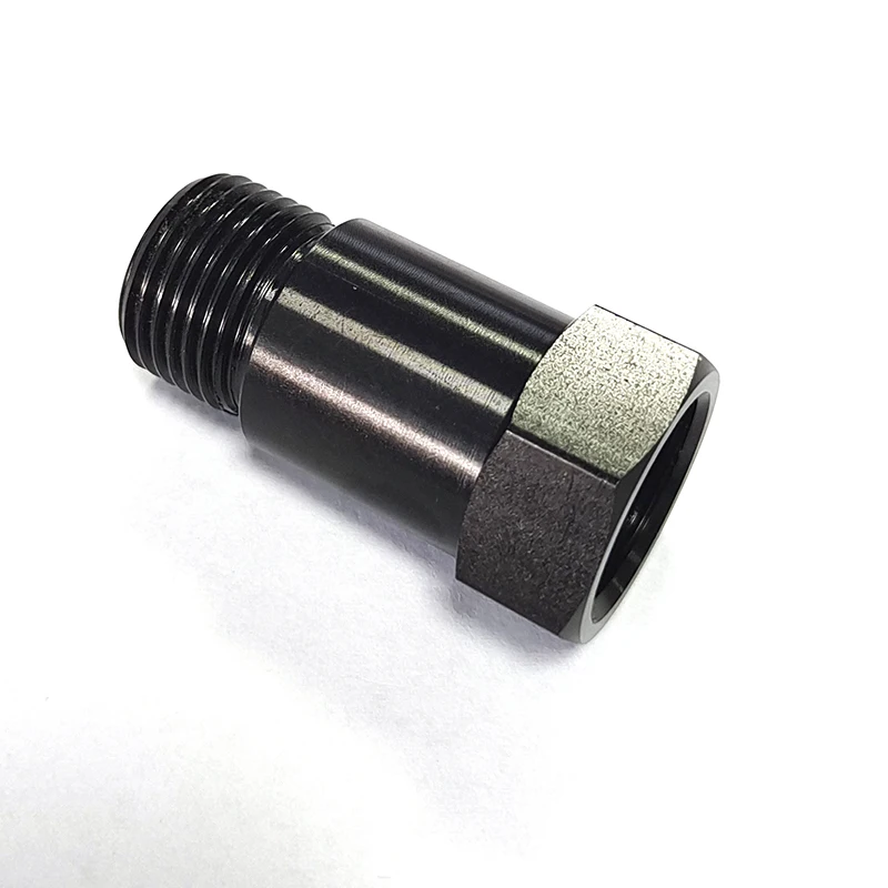 Espaçador do sensor do oxigênio do CNC, expansão, adaptador Dustproof, reparo do Lambda, 43mm, M18 * 1.5