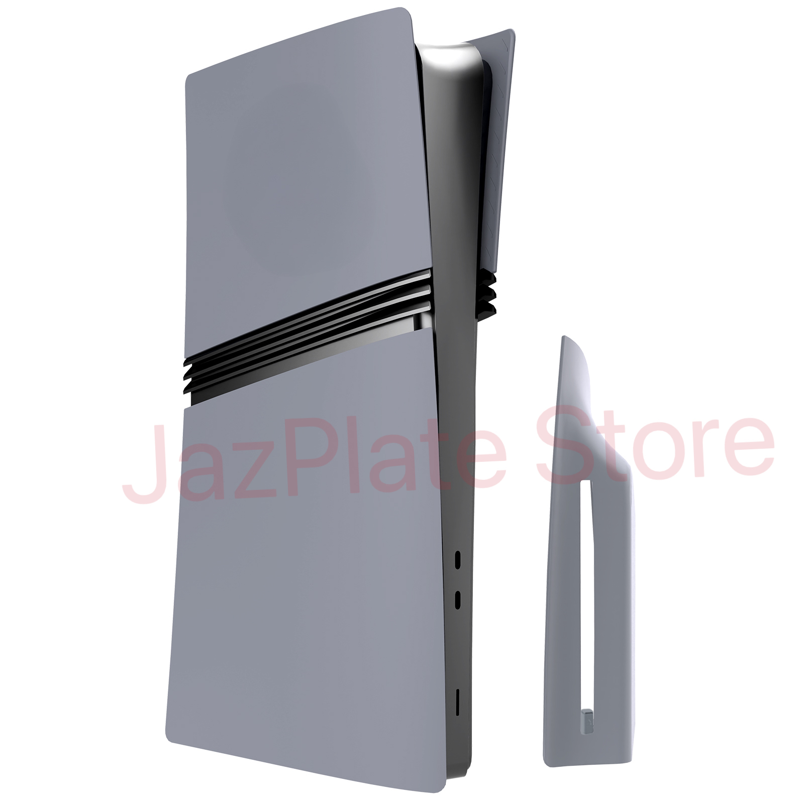 Placas de cobertura cinza pro disc edition com pele de logotipo e adesivo de 30o aniversário para novos painéis de console ps5 pro placa frontal