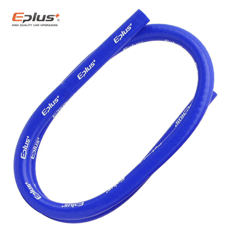 EPLUS 4-laags polyester siliconenslangen recht 1 meter automotor universele hoge temperatuur silicagelbuis zwart blauw rood
