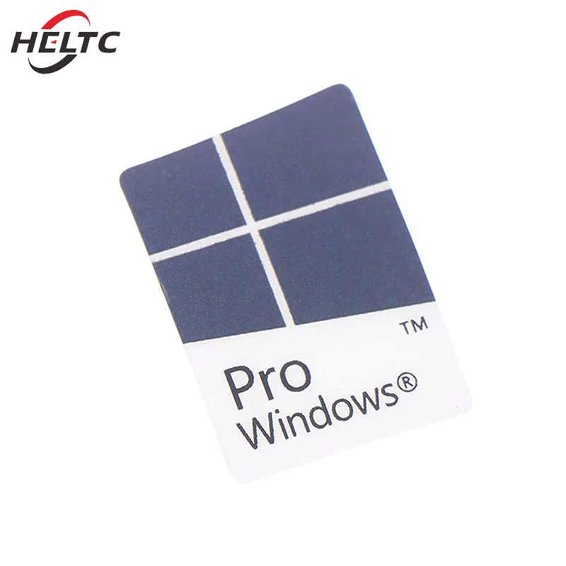 สติกเกอร์ Windows10คอมพิวเตอร์โน้ตบุ๊คสีน้ำเงิน10ชิ้น WIN10ฉลากระดับมืออาชีพ
