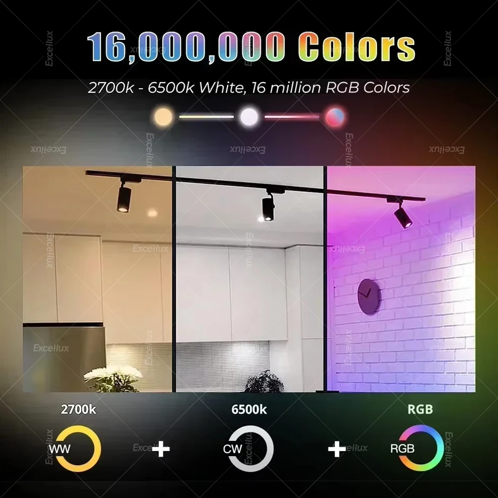 Tuya E27 E14 GU10 Bulb WiFi/Zigbee/Bluetooth,Dimmable Light LED Lamps 2700-6500K RGB,Smart Led Light Bulbs Candle Lamp Spotlight