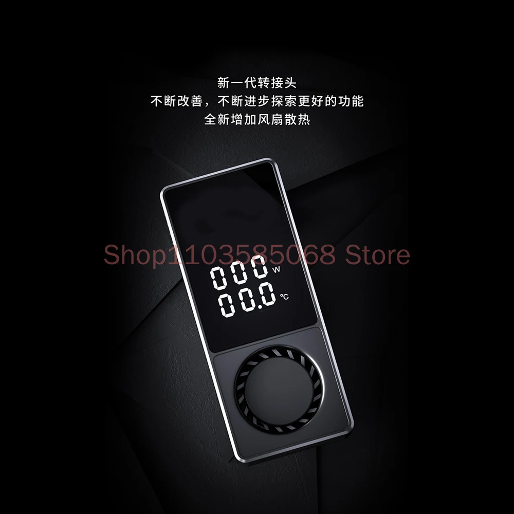 RTX4090/4080/4070 Graphics Card 16PIN Adapter 180 Degree Graphics Card Power Supply Steering Head Turbo Cooling