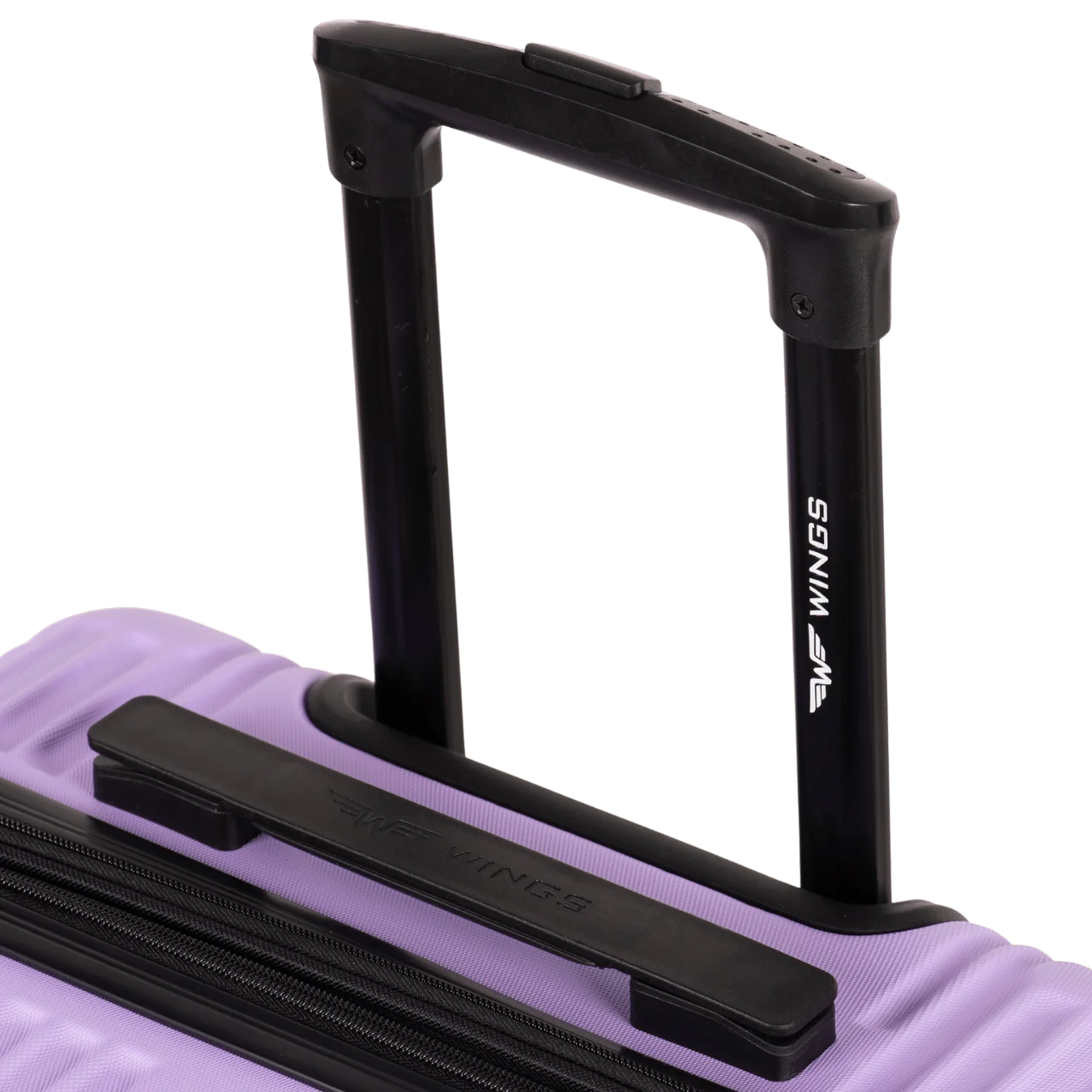 Conjunto de 3 Wings Egret TR058 Cabine Grande Médio Preto ABS + com Fechadura Cipher