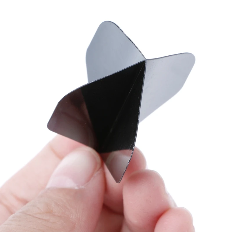 30 Pcs คุณภาพสูง Simple Black PET Dart เที่ยวบิน