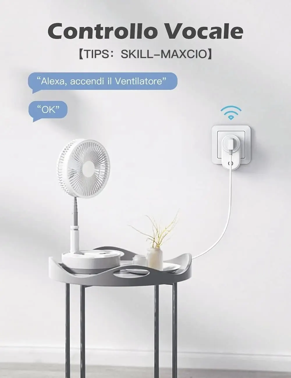 Enchufe inteligente tuya italiano 16A/20A Wifi enchufe inteligente con monitoreo de energía aplicación remota tuya smartlife Control asistente de Google Alexa