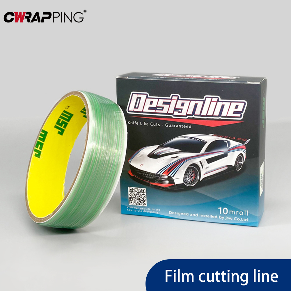 Car Wrap Knifeless Tape, Vinil Embrulho, Linha de Corte Ferramentas, Safety Finish Line, 5 m, 10 m, 50m