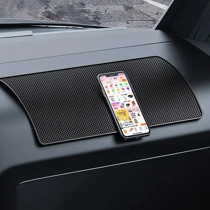 Auto Rutschfeste Matte Klebrige Anti Slip PVC Pads Hitzebeständige Auto Dashboard Telefon Sonnenbrille Halter Auto Styling Innen