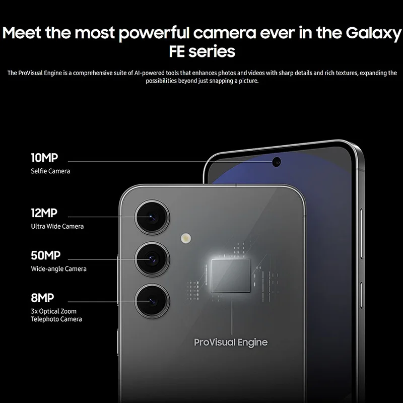 Samsung Galaxy S24 Fe 5G Smartphones NFC Samsung Exynos 2400e Deca-Core 120 Hz Kamera 50MP Flaming