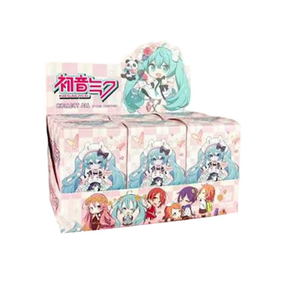 Nowa seria Hatsune Miku Q Version Cinnamoroll Piapro Pierwsza generacja Pudełko z niespodzianką Kolekcja zabawek dla dzieci Prezent urodzinowy