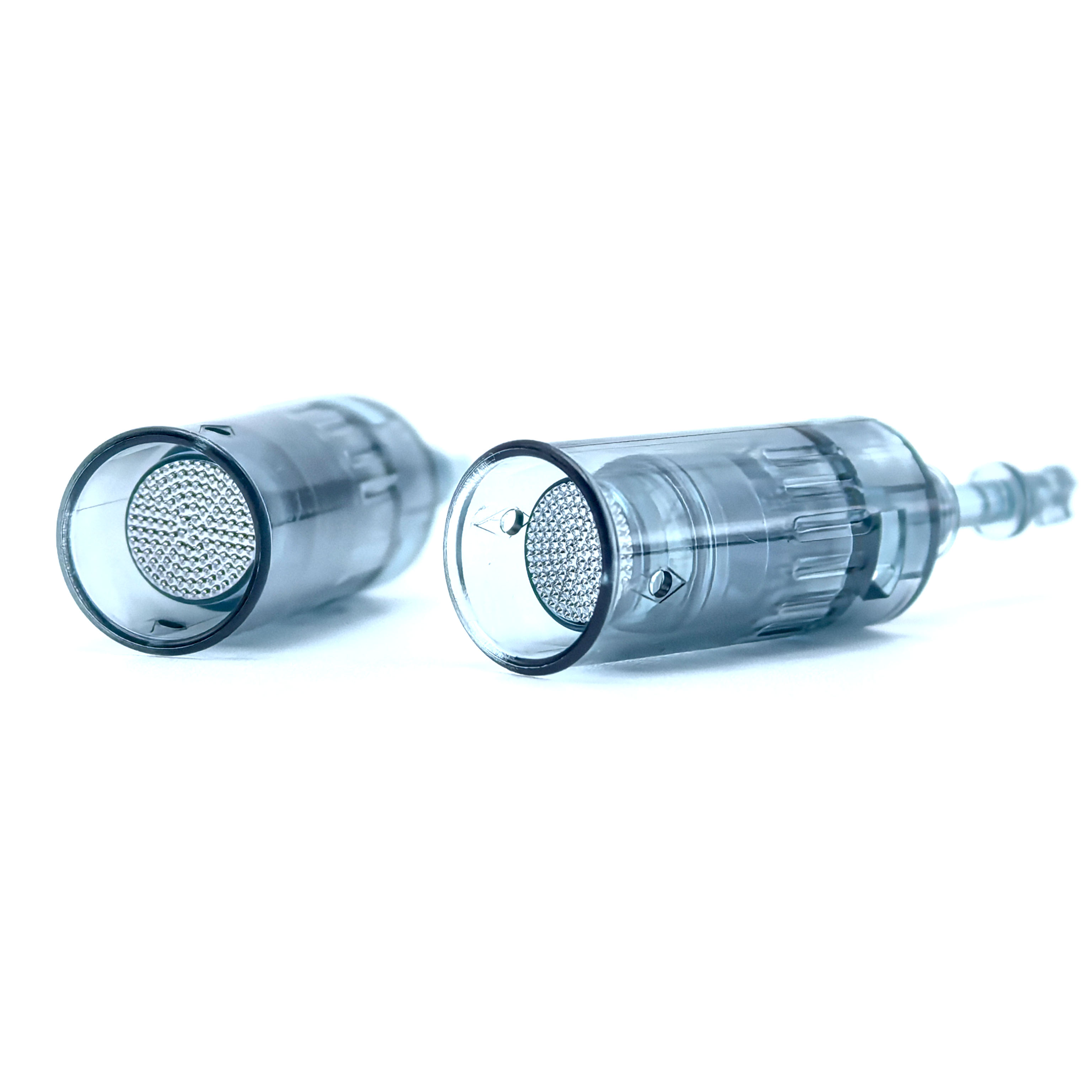 10 Uds cartuchos M8 microaguja punta de aguja de repuesto 11 16 24 36 42 Nano microagujas MTS para Derma Pen M8