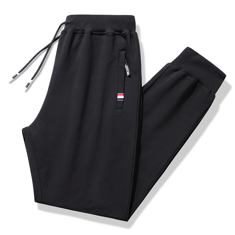Pantalones de otoño para hombre, ropa deportiva para Fitness, chándal con cintura elástica, pantalones de algodón, pantalones sueltos para gimnasio, pantalones de chándal para correr para hombre M- 8XL