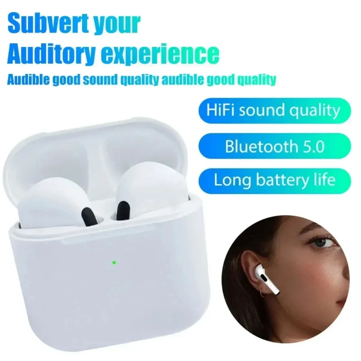 Pro4 bluetooth fones de ouvido sem fio mini esportes bluetooth fone de ouvido música para iphone xiaomi huawei redmi