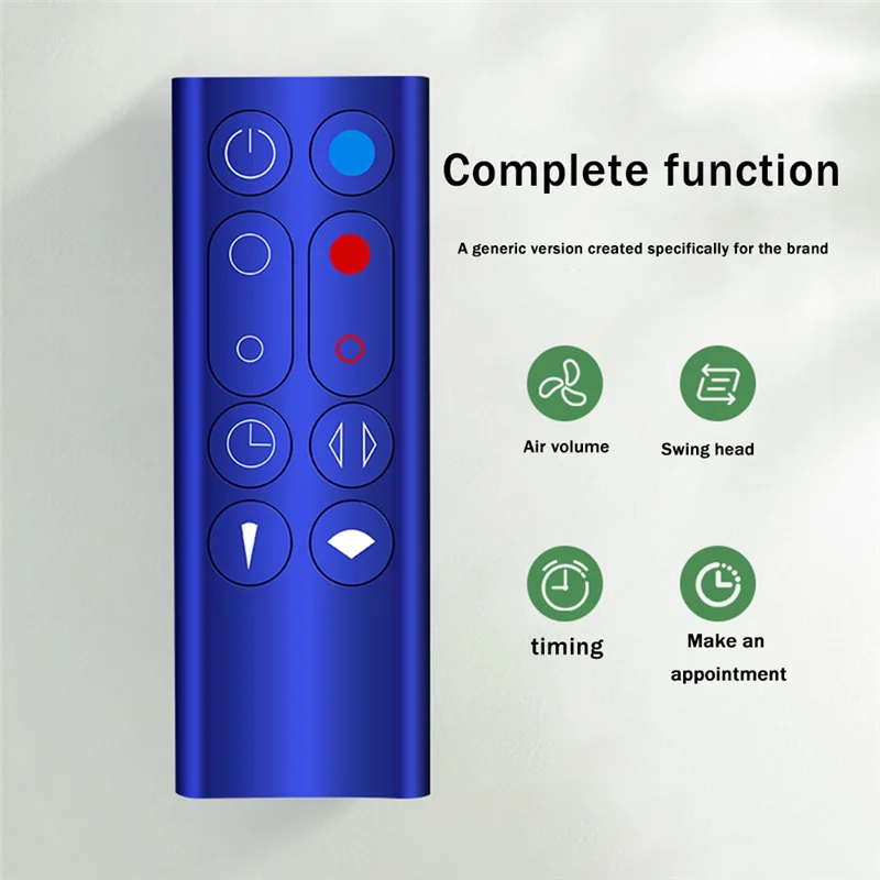 Newest Replacement Remote Control Suitable for Dyson AM09 HP00 HP01 Air Purifier Leafless Fan Remote Control Silver