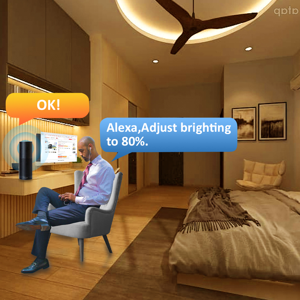 Tuya Smart Life Wifi LED AC 110V 220V 240V Triac atenuador de un solo Color cinta regulable lámparas controlador Control de voz Yandex Alice
