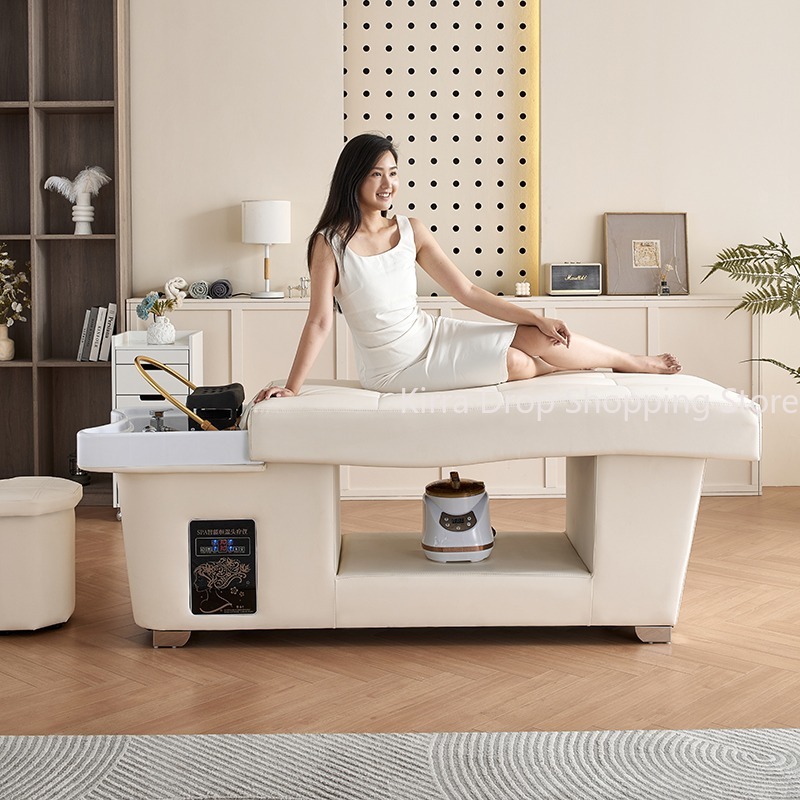 Headspa Massagetafel Watershampoo Wasapparatuur Schoonheidssalon Haar Professionele Japanse Spa Capilar Japones Wastafel