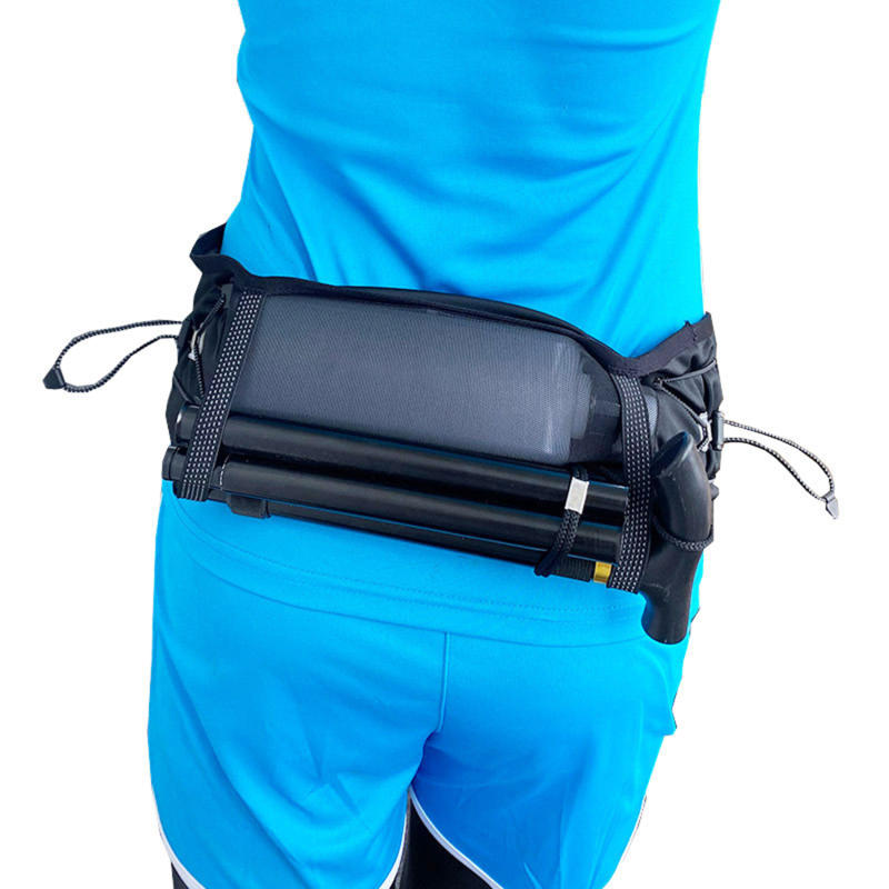 Riñonera para correr para teléfono, botella de agua, riñonera deportiva, riñonera transpirable, equipo de cinturón para correr de noche y maratón