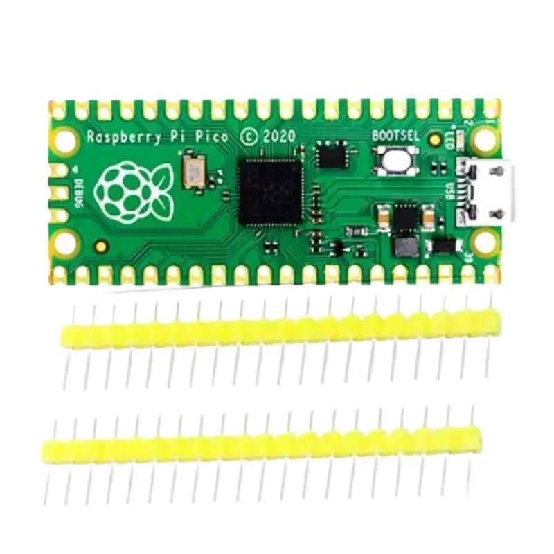 Placa oficial Raspberry Pi Pico RP2040 dual core 264KB ARM microordenador de baja potencia Cortex-M0 + procesador compatible con Python