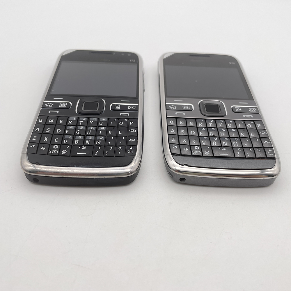Original Unlocked E72 5MP Camera Bluetooth WI-FI Loudspeaker Phone Russian Arabic Hebrew Keyboard Made in Finland