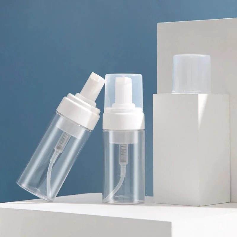 100ml/120ml/150ml/200ml 포밍 펌프 병 페이셜 클렌저 휴대용 플라스틱 폼 병 리필 형 로션 샴푸 디스펜서