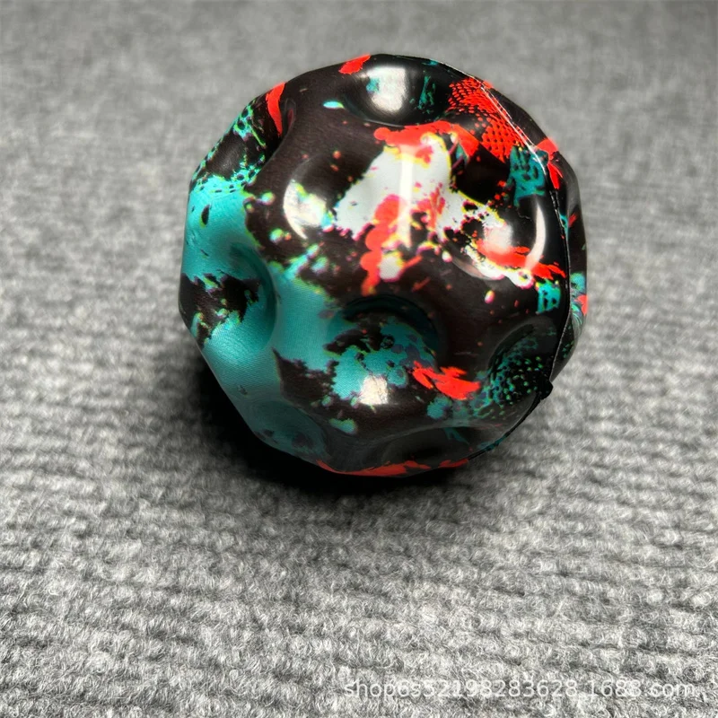 Lunar Cave Ball Super Elastic Ball Leisure Stress Relieving High Elastic Foam Ball Sports Interactive Porous Jumping Ball