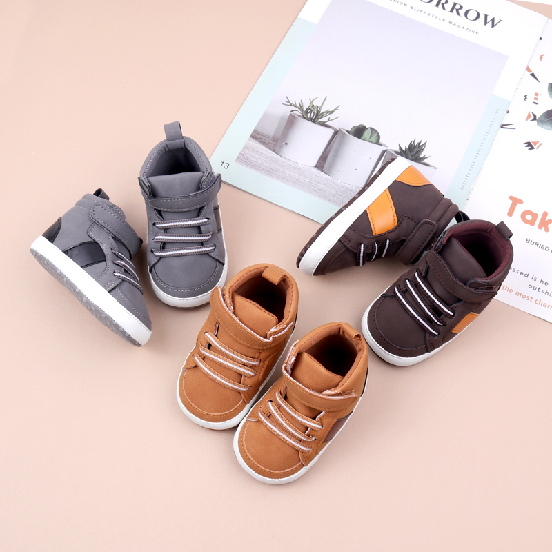 Chaussures bébé coton doux haute qualité printemps et automne Style 0-9-18 mois enfant en bas âge garçons et filles 2024 bébé nouvelle mode BHX3190