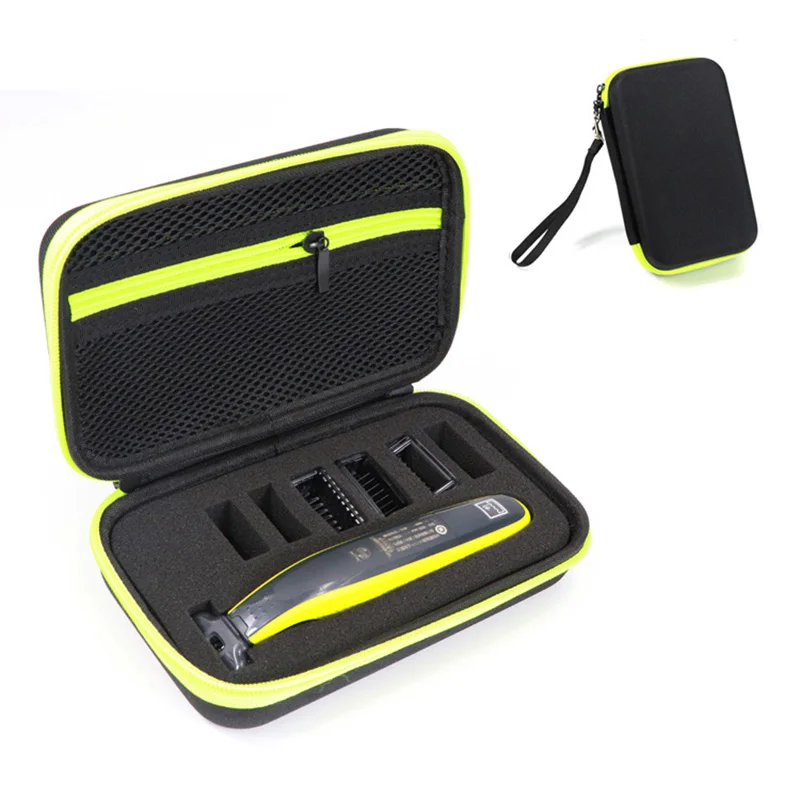 Custodia rigida portatile in EVA per Philips OneBlade/One Blade QP2520 QP2530 QP2620 QP2630 Custodia protettiva da viaggio per rasoio