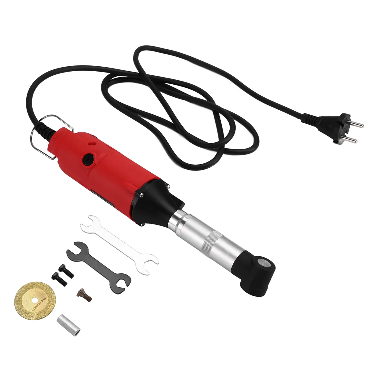BABQ 350 ワット 90 度速度調整可能な電気エルボーセラミックタイルミシンタイルクリーニングツール EU プラグ