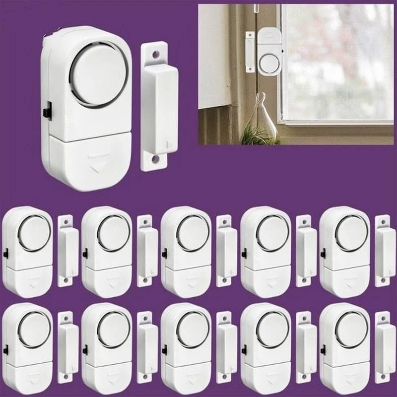 Drahtloser Tür-/Fensteralarm – magnetischer Diebstahlschutz-Sicherheitssensor für Zuhause