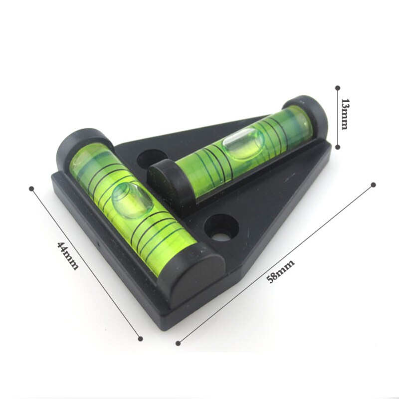 垂直および水平調整用のプラスチック測定器,1ピース,ミニt型,家庭用ボートアクセサリー,新品