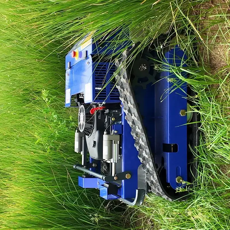 Niestandardowy zdalnie sterowany mini traktor kosiarka do trawy tanie roboty zdalnie sterowane inteligentne roboty z zerowym promieniem skrętu kosiarki spalinowe