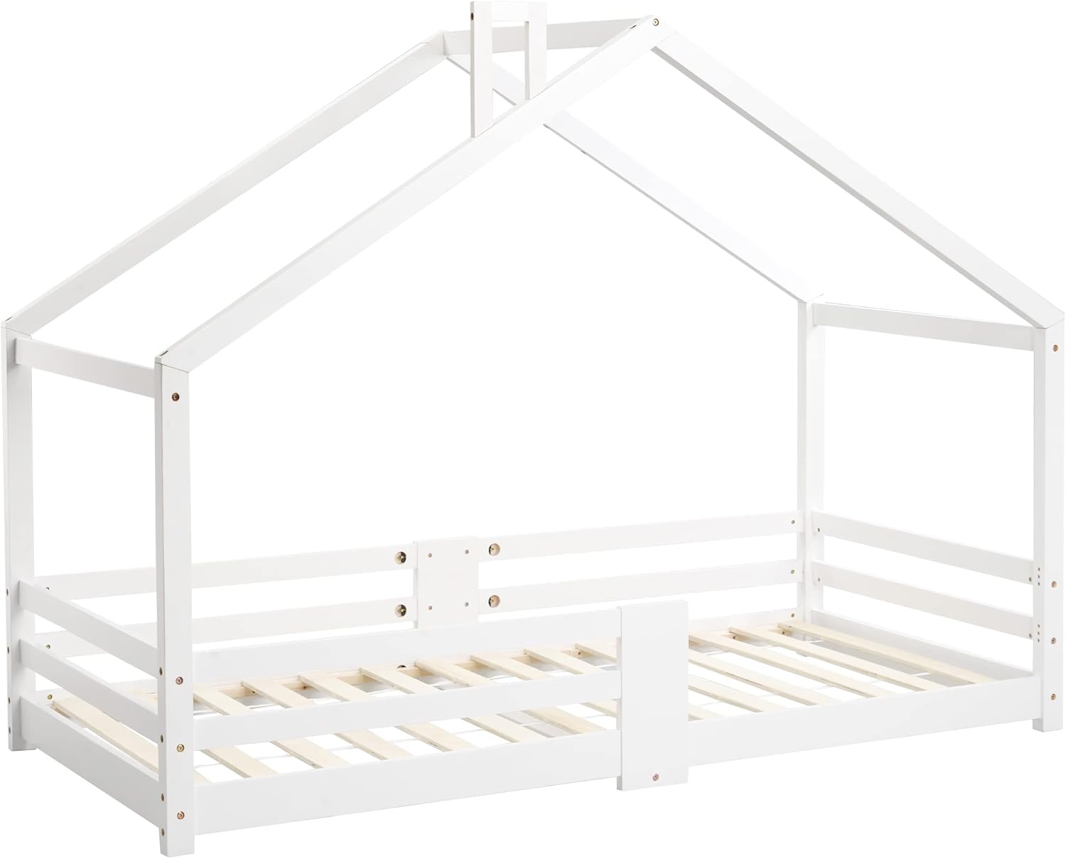 Cama Infantil de 90 x 200 cm – versátil Cama Infantil de Madera para niños y niñas