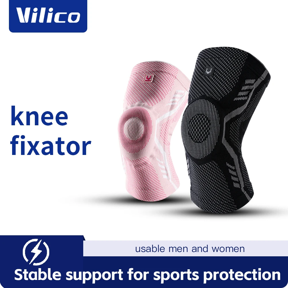 Lente volledige kniebrace riem patella medium ondersteuning sterke meniscus compressiebescherming sportpads hardloopmand