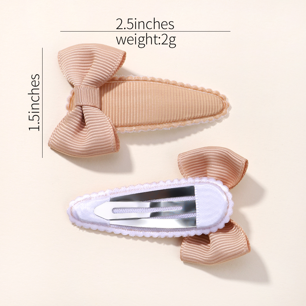 6 個弓の花のヘアクリップ女の子かわいいヘアバンドキッズベビーヘアアクセサリー手作り布帽子ヘアアクセサリー