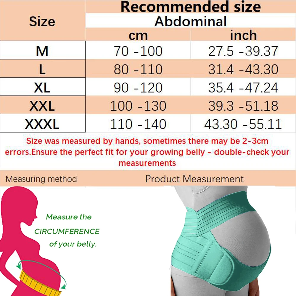 Maternidad cuidado de la cintura banda para el vientre espalda Protector soporte Abdomen embarazada ajustable transpirable vientre cinturón ropa de maternidad