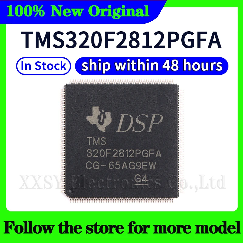 TMS320F28335PGFA TMS320F2812PGFA TMS320F28377DPTPT TMS320F28062PZT TMS320F28027FPTT TMS320F2808PZA 48 Hours ship