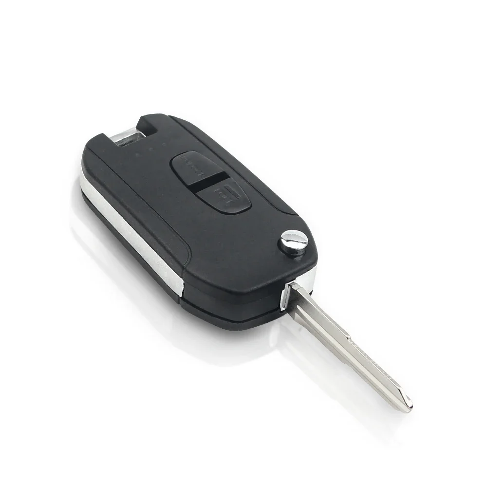 KEYYOU 2/3 ボタン修正されたフリップ車リモートキーシェルケース三菱新 ASX グランディスアウトランダー LANCER-EX 右左ブレード
